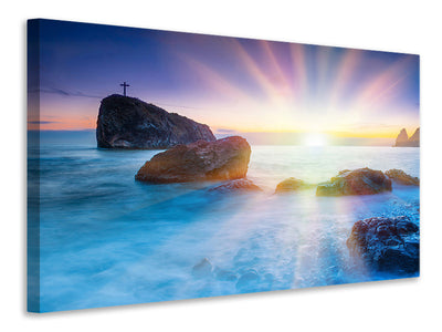 4-piece-canvas-print-photo-wallaper-mystic-sea