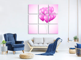 canvas-print-pink-balloons