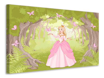 modern-3-piece-canvas-print-princess-in-the-wood