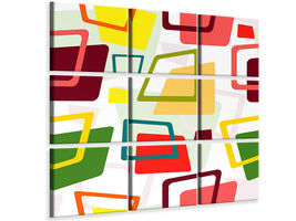 4-piece-canvas-print-rectangles-in-retro-style