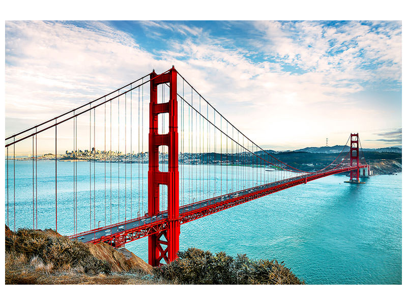 5-piece-canvas-print-red-golden-gate-bridge