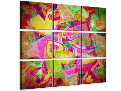 canvas-print-retro-love