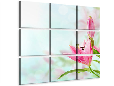 4-piece-canvas-print-romantic-lilies