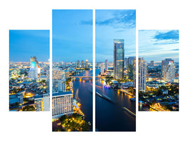 canvas-print-skyline-bangkok-at-dusk