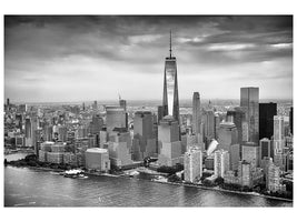 modern-4-piece-canvas-print-skyline-black-and-white-photography-new-york