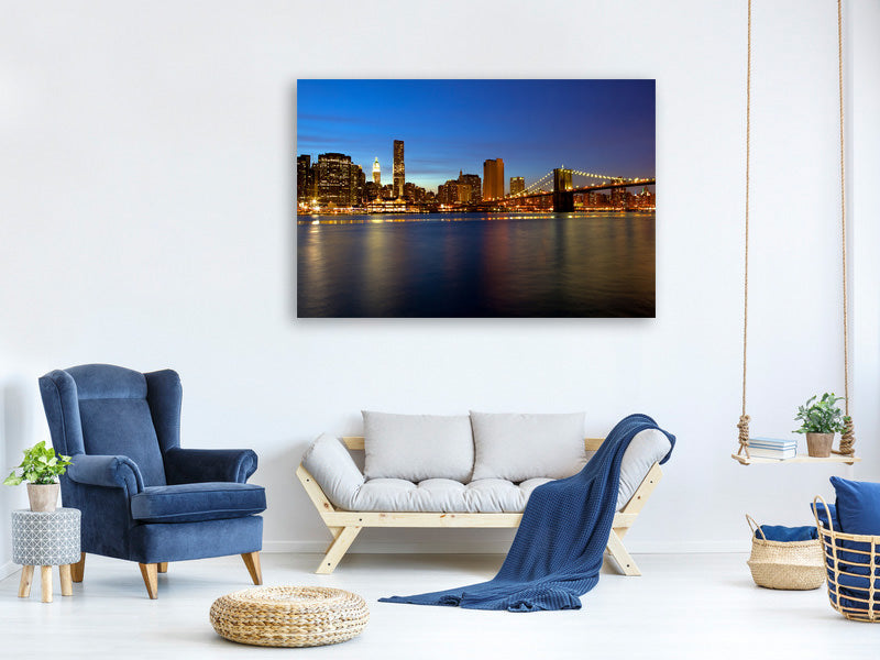 5-piece-canvas-print-skyline-manhattan-in-sea-of-lights