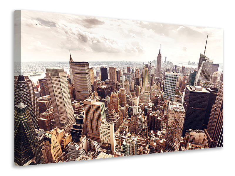 4-piece-canvas-print-skyline-over-the-roofs-of-manhattan