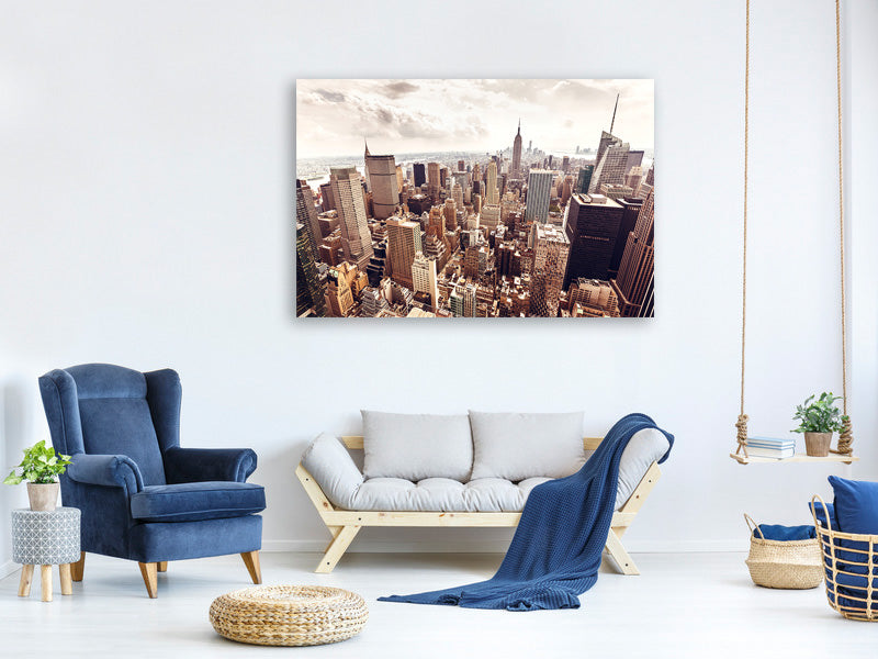 5-piece-canvas-print-skyline-over-the-roofs-of-manhattan