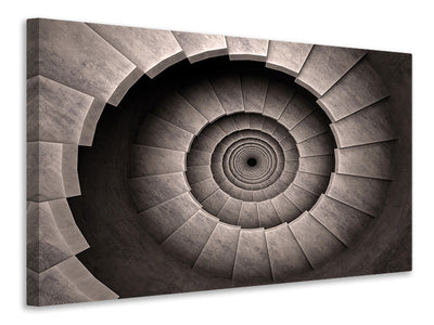 4-piece-canvas-print-stone-spiral-staircase