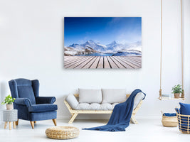 5-piece-canvas-print-sundeck-at-the-swiss-mountain-lake