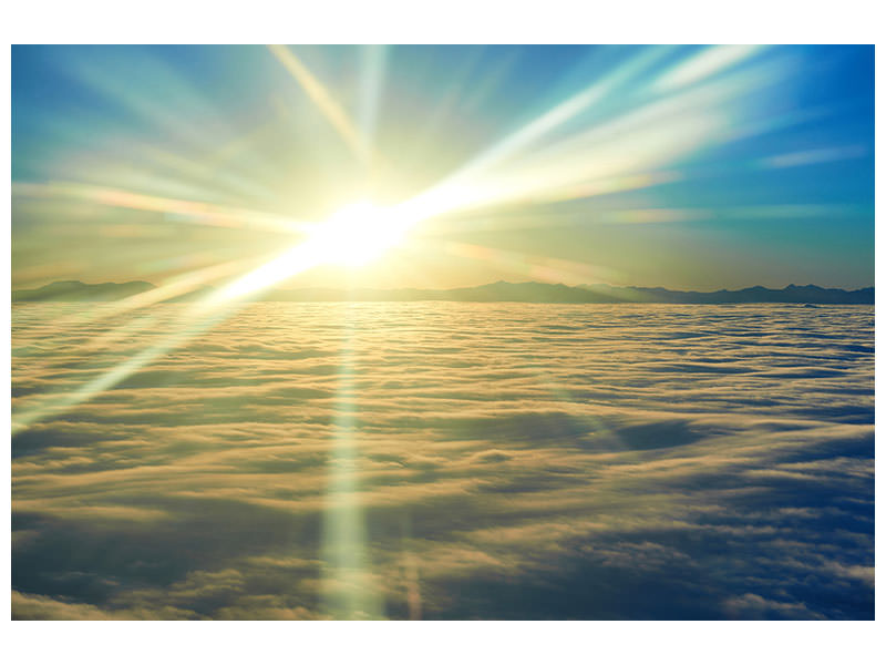 5-piece-canvas-print-sunrise-above-the-clouds