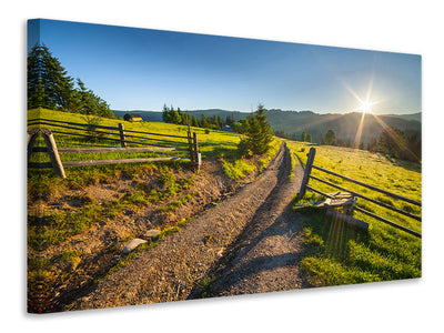 5-piece-canvas-print-sunrise-at-mountain