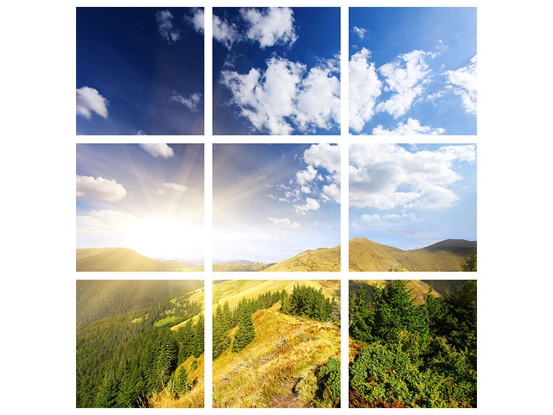 canvas-print-sunrise-in-the-mountains