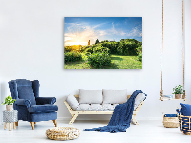 panoramic-canvas-print-sunrise-in-the-park