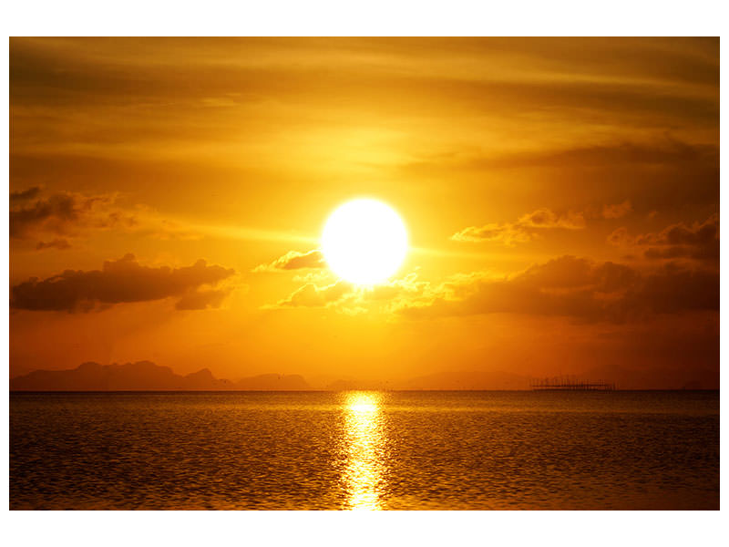 5-piece-canvas-print-sunset-lake
