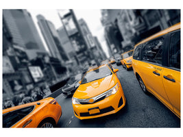 modern-4-piece-canvas-print-taxi-in-nyc