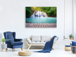 5-piece-canvas-print-terrace-at-the-waterfall