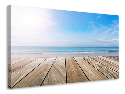 panoramic-canvas-print-the-beautiful-beach-house