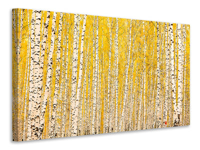 panoramic-3-piece-canvas-print-the-birch-forest-in-autumn