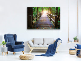 5-piece-canvas-print-the-bridge-in-the-forest