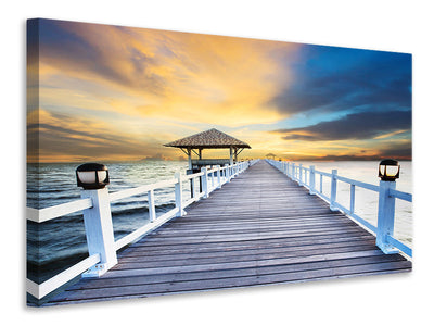 panoramic-3-piece-canvas-print-the-bridge-into-the-sea