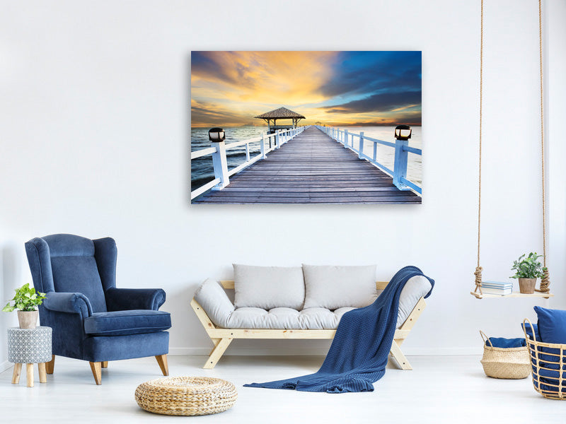 panoramic-3-piece-canvas-print-the-bridge-into-the-sea