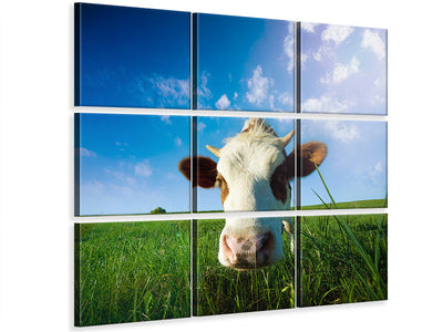 4-piece-canvas-print-the-cow