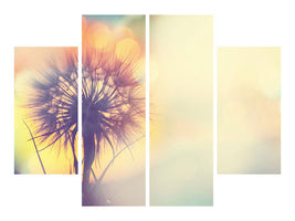 panoramic-3-piece-canvas-print-the-dandelion-in-the-light