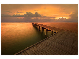 panoramic-canvas-print-the-footbridge-by-the-sea