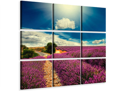 4-piece-canvas-print-the-lavender-valley