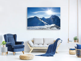 modern-4-piece-canvas-print-the-mountain-in-snow