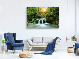 panoramic-3-piece-canvas-print-water-reflection