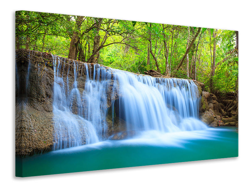 modern-4-piece-canvas-print-waterfall-si-nakharin