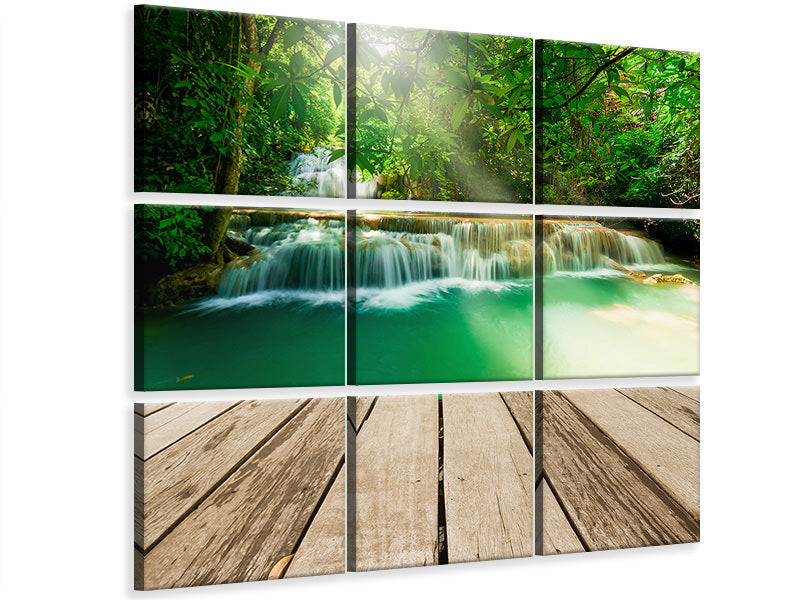 canvas-print-waterfall-thailand