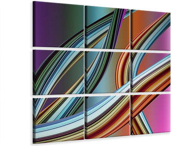 4-piece-canvas-print-wave-equation