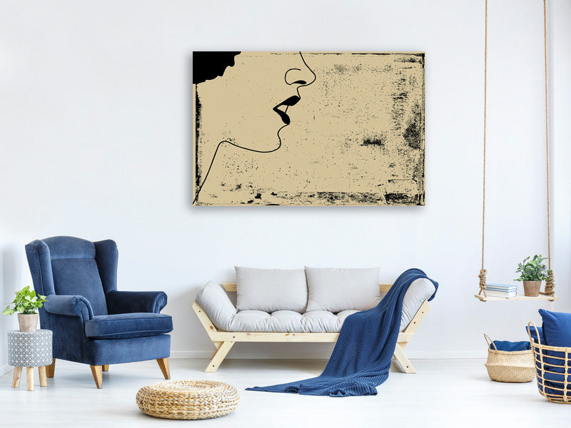 modern-3-piece-canvas-print-woman-portrait-in-grunge-style