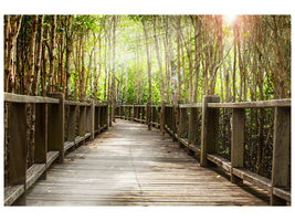 4-piece-canvas-print-wooden-bridge