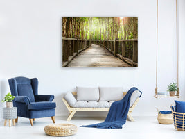 4-piece-canvas-print-wooden-bridge