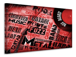 panoramic-canvas-print-writings-music-grunge