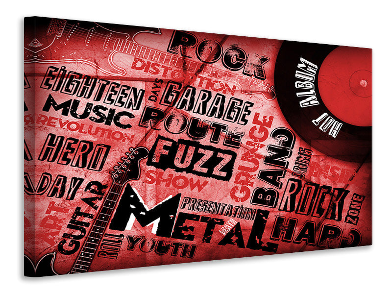 5-piece-canvas-print-writings-music-grunge
