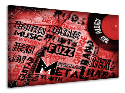 modern-4-piece-canvas-print-writings-music-grunge