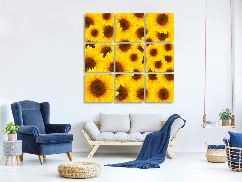 canvas-print-a-bouquet-sunflower