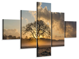 panoramic-3-piece-canvas-print-a-lonely-tree
