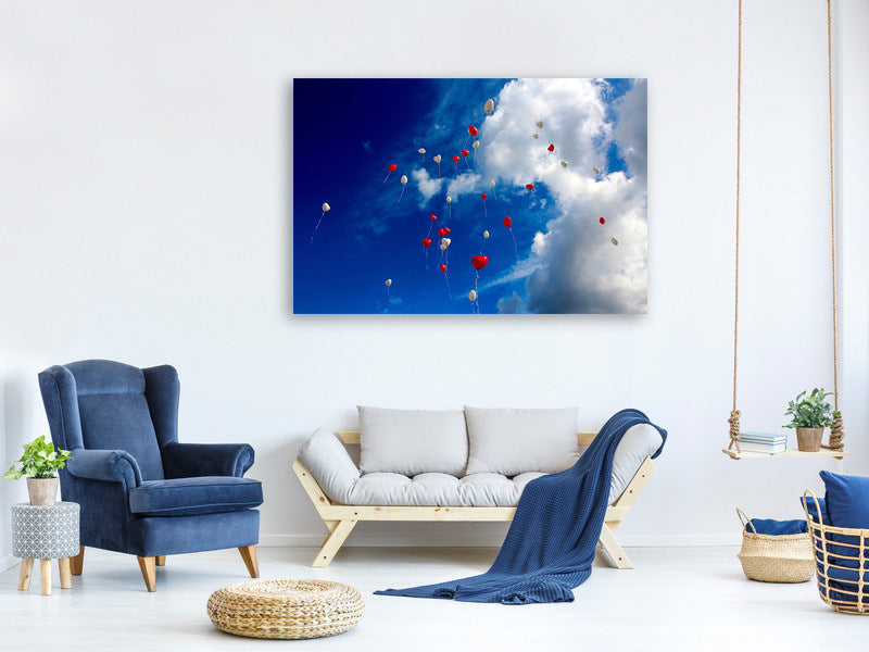 3-piece-canvas-print-a-sky-full-of-hearts