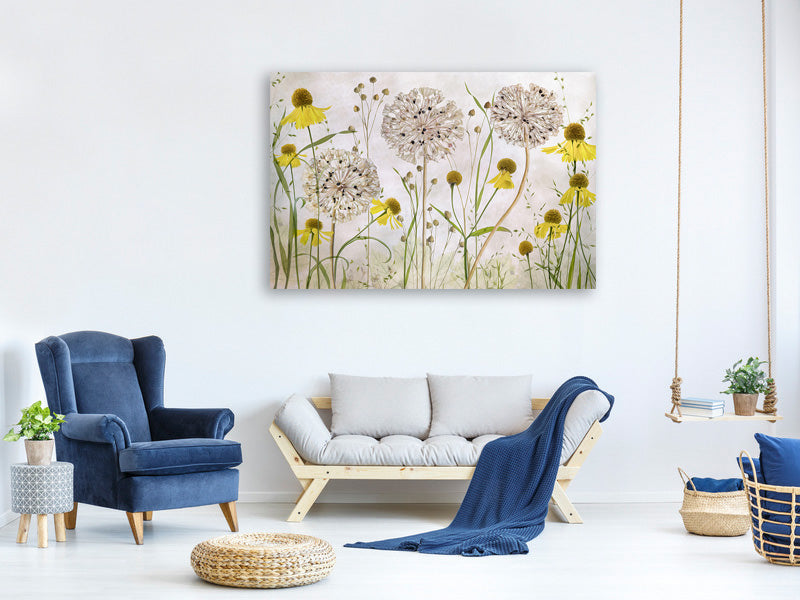 5-piece-canvas-print-alliums-and-heleniums