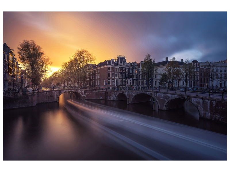 panoramic-3-piece-canvas-print-amsterdam-keizersgracht