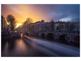4-piece-canvas-print-amsterdam-keizersgracht