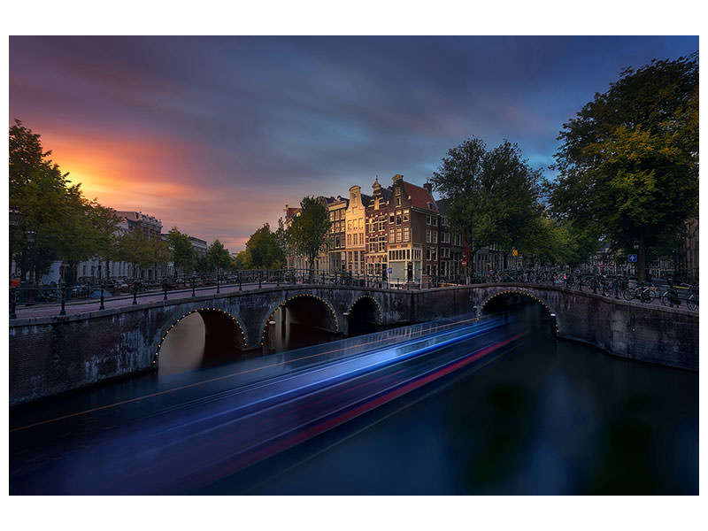panoramic-3-piece-canvas-print-amsterdam-sunset