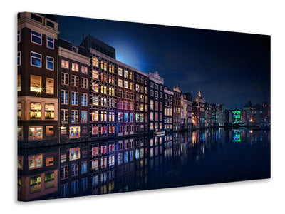 panoramic-3-piece-canvas-print-amsterdam-windows-colors
