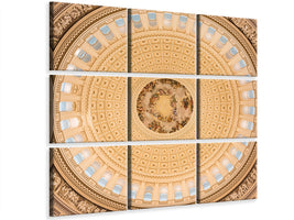 4-piece-canvas-print-art-on-the-ceiling